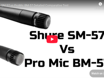 Shure SM-57 vs ProMic BM-57 Detailed Comparative Test