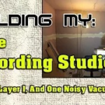 Building My Home Recording Studio Part 22 – Sealing Plasterboard Layer 1 and one Noisy Vacuum